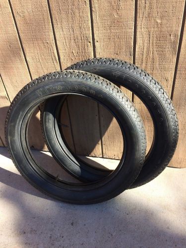 Vintage firestone t model tires (2) 30 x 3.5 with tubes