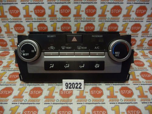 12 13 14 toyota camry ac heater climate temperature control 55900-06350 oem