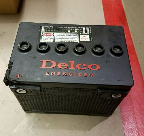 Delco energizer r89 battery vintage