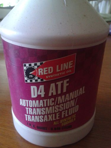 Red line synthetic oil d4 atf automatic transmission/transaxle fluid