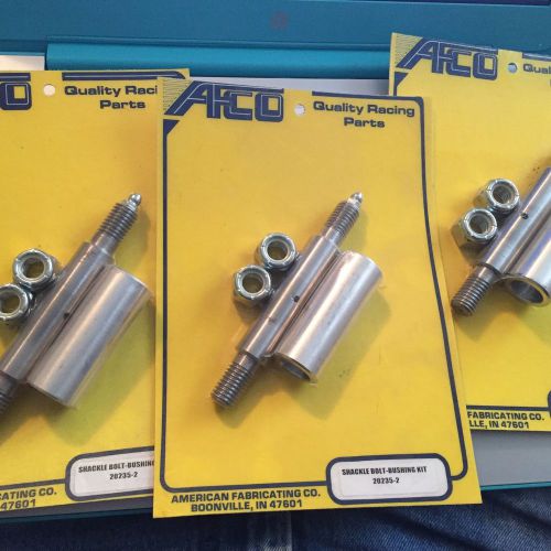 3 packages of afco shackle bolt and bushing kits...20235-2..no reserve..