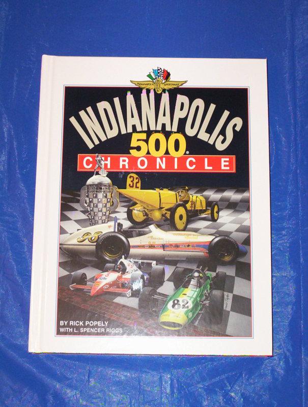 Indianapolis 500 race 416 pg giant new book 1909 - 98 indy car auto racing bible