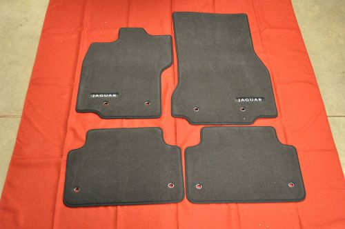 Jaguar oe  premium carpeted floor mat set.c2z23176ykm.$192.00.fits xf awd.