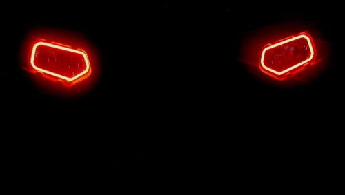 Halo rings for headlights - angel eye  led - rzr  2007 - 2013  polaris