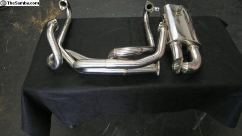 Vw stainless steel side flow exhaust