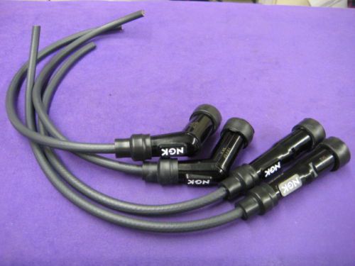 1973-1977 kz/ z1 900 kawasaki 4 black spark plug wires ( new)