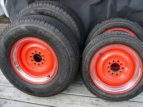 Rat rod tires and seel rims