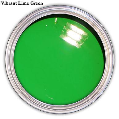 Vibrant lime green  urethane basecoat clear coat kit