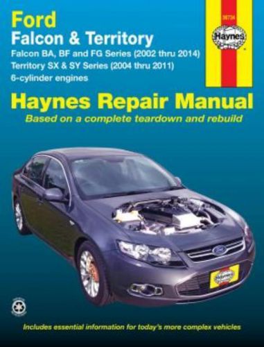 Haynes workshop manual ford falcon fairmont  fairlane territory repair service