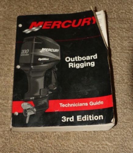 2001 mercury outboard rigging service manual 90-881033r2