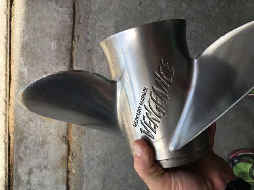 21 pitch stainless steel vengeance prop