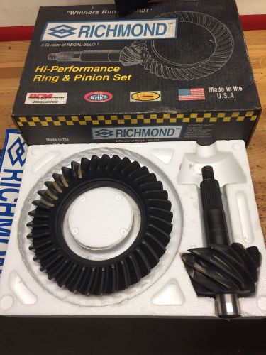 Richmond 9&#034; 3.70 ratio ring &amp; pinion gear set race car hot rod late model ford
