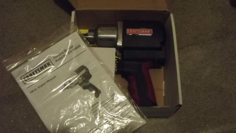 New craftsman 1/2 inch drive tire socket air impact wrench gun 875 16882