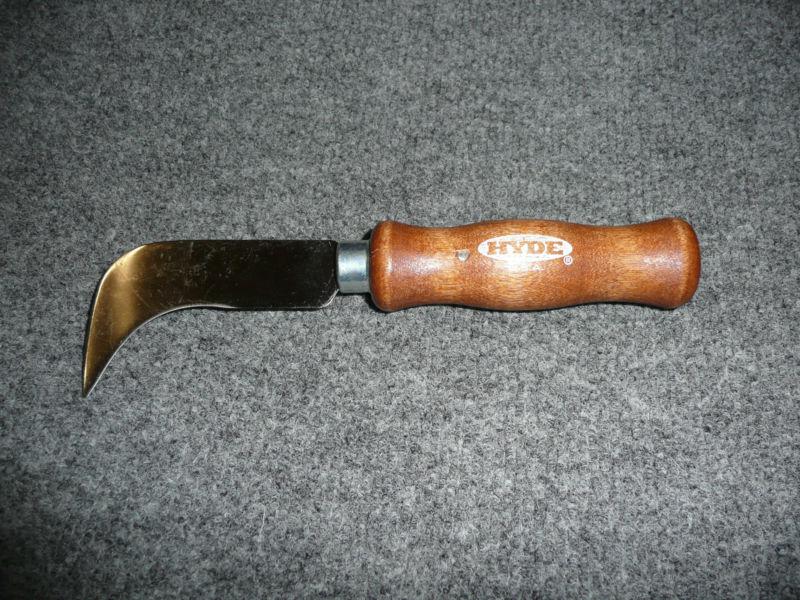 Hyde 3.5" l curved linoleum/drywall knife/blade part number 20610