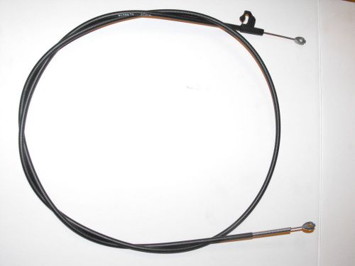 Rv motorhome heater control cable 68&#034; (72&#034; eyelet to eyelet) with snap in clip