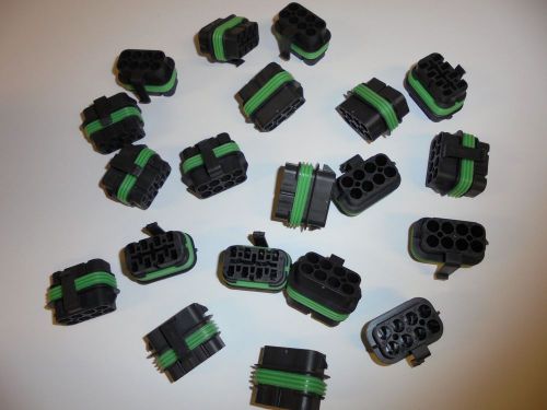 Delphi weather pac 8 pin connector housings-racing-nascar-drag-trucks-electrical