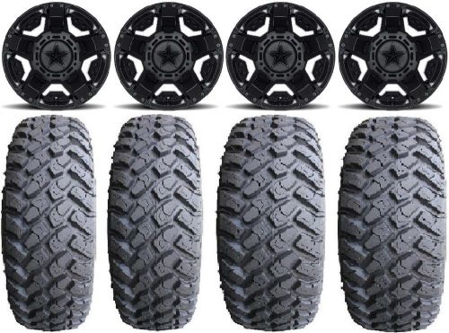 Xs811 rockstar ii 14&#034; wheels 27&#034; motohammer tires can-am defender
