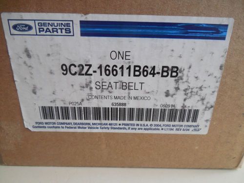 9c2z-16611b64-bb ford oem seat belt