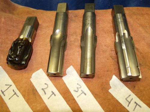 Butterfield or besly 1-1/4&#034; x 12 tpi pilot taps choose 1 piloted 1.25 inch - 12