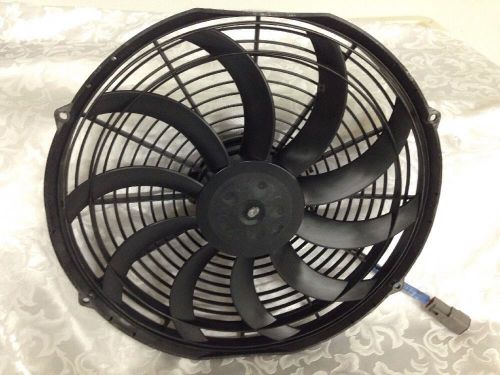 Spal 15&#034; electric cooling fan va08-ap71/ll-53a 12v used high performance
