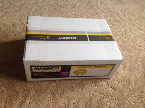 Marinco marine boat cable tv 50 ft. cordset tv99 weather resistant new unopened