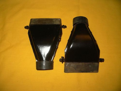 Lincoln   flathead  v12  heater / defroster vents   (2)  6 1/4 in.