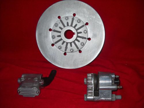 Airheart disc brake - caliper - master cylinder for vintage go kart.
