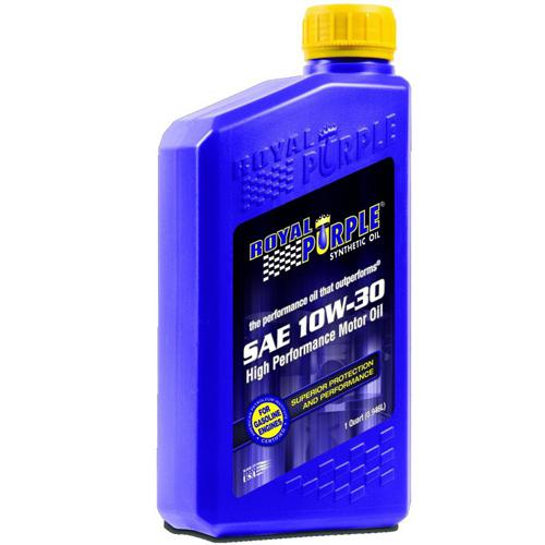 Royal purple 01130 sae multi-grade synthetic motor oil 10w30 pack of 6 quarts