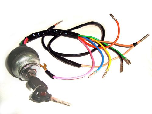 Hi quality dc ignition switch with stamped key for lambretta scooter 150 model