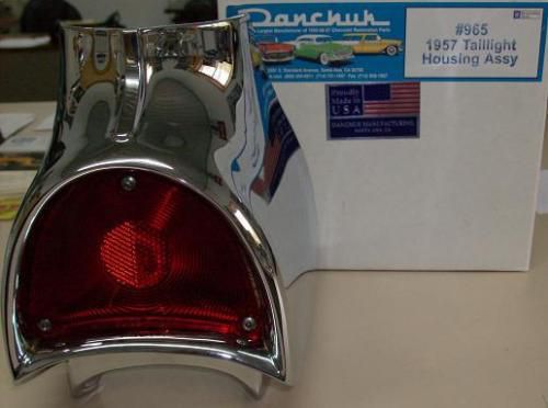 1957 new chevy taillight assembly