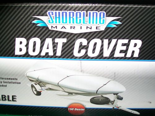 Shoreline marine boat cover silver series 150 denier model a+