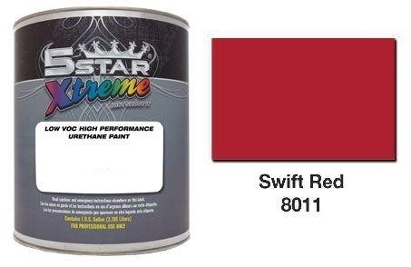 5 star xtreme swift red urethane paint kit - 8011