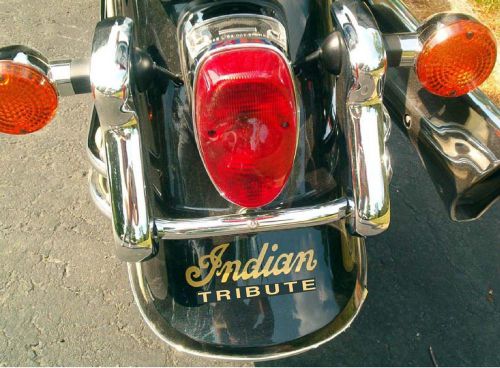 Kawasaki drifter indian tribute rear fender decal