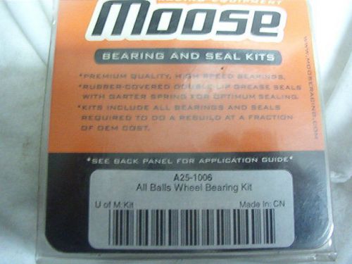 2 packs moose front wheel bearing kit fit polaris years from 95 to 01