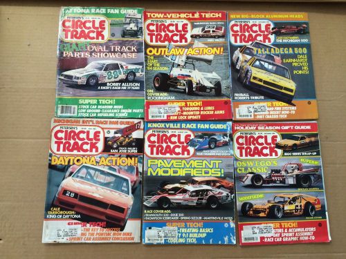 Circle track magazines one 1983 and five 1984