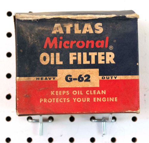 Atlas g-62 refill vintage oil filter --nos