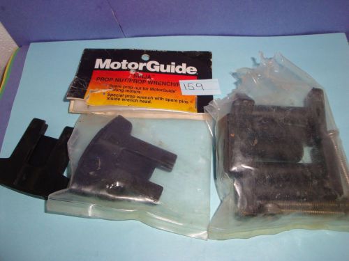 Lot of 2 - motorguide ninja prop wrenches w/ shear pins and bolts