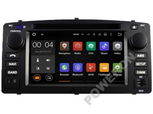 Quad core android 5.1 car gps dvd stereo for toyota corolla 2004-2007 16gb flash