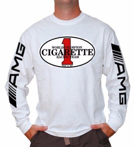 New a m g cigarette boats racing team t shirt ! 55% off sale! s,m,l,xl,2xl