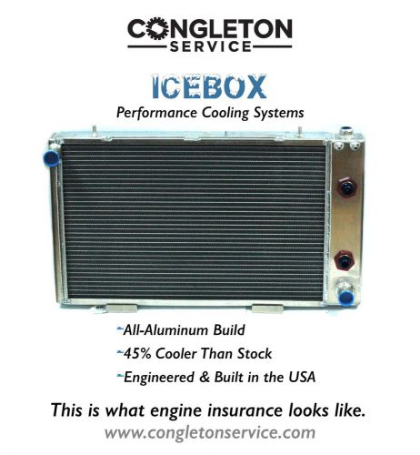 Icebox radiator for defender by congleton service