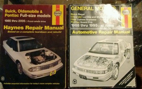 2 haynes repair manual books