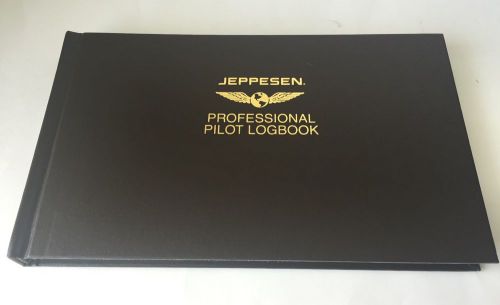 Jeppesen professional pilot logbook 10001795 hardcover