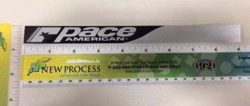 Pace american silver strip decal 9&#034; x .73&#034;  - part #670270