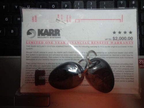 1 new in package karr security systems fob (2 available)