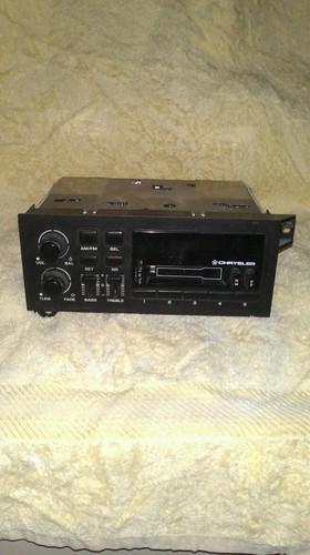 Dodge chrysler stock am fm cassette radio   