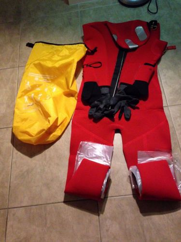 International safety products intrepid marine mk1 survival suit new in bag med