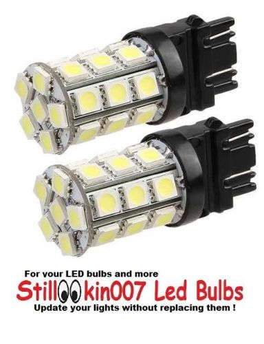 2  t25 27 led conversion bulbs 3056, 3057, 3156, 3157, 3356, 3357