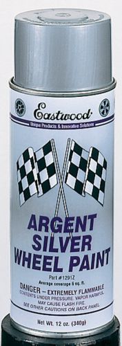Eastwood paint rally wheel acrylic lacquer silver/argent 12oz aerosol p/n 10001z