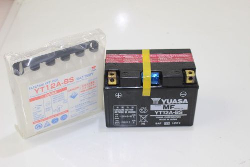 Yuasa yuam32abs (plt-180) maintenance free battery yt12a-bs