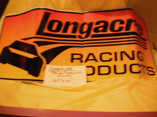 2   longacre racing products decals 25&#034; x 10&#034;